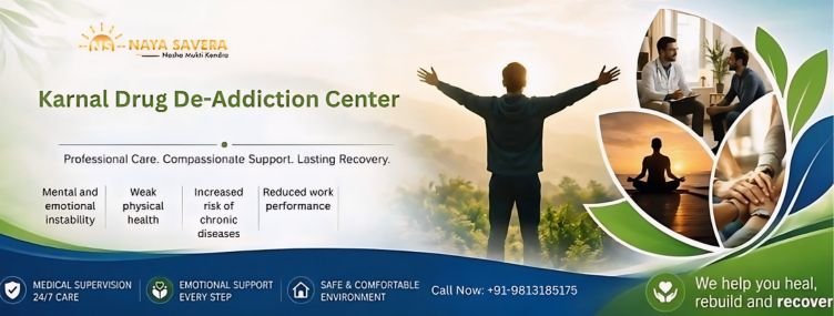 Treatment, Detoxification, and Rehabilitation in an Expert Karnal Drug De-Addiction Center