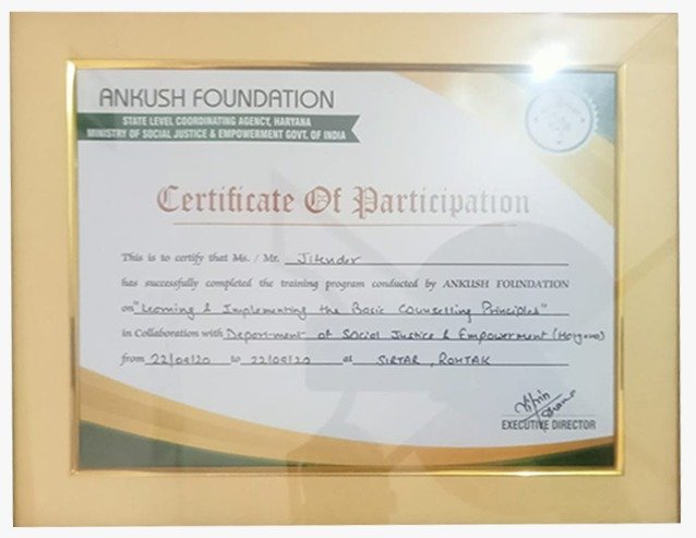 Government Certification 3